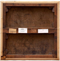 Verso "Le Calvaire, Berthe Morisot, collection particuliere, Paris",Philippe Gronon
