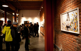 Opening reception,