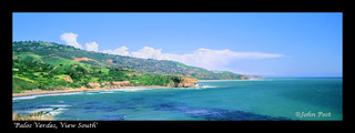 Palos Verdes View South with Clouds,John Post