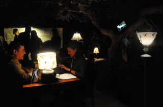 The Department of Nocturnal Affairs at Glow festival,Santa Monica,Caroline Maxwell and Tal Yizrael