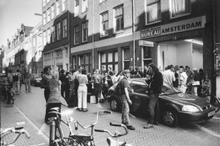 Outdoor opening at the Rozenstraat,