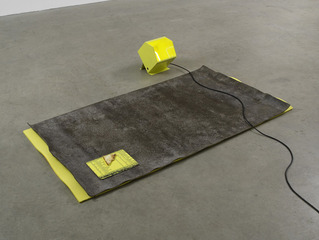 Install shot of \'The Great White Way Goes Black\',