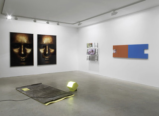 Install shot of \'The Great White Way Goes Black\',