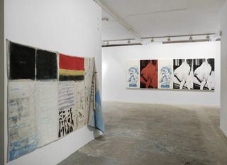 Install shot of \'The Great White Way Goes Black\',