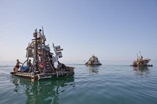 Rafts Adriatic ,Swimming Cities courtesy of Tod Seelie