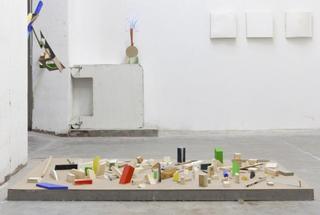 Changes of administrations (installation view),Neïl Beloufa