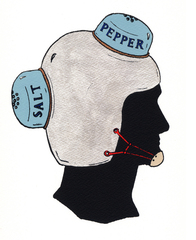 Salt & Pepper Shaker Hat,Adam Frezza