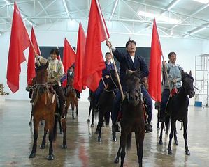 Wind/Horse/Flag,Zhang Dali