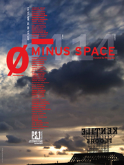 MINUS SPACE exhibition poster,