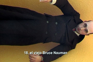 Acciones en Cases 18: The old Bruce Nauman,Bestué Vives