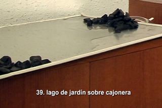 Acciones en Casa 39 (Pond on top of chest of drawers),Bestué Vives