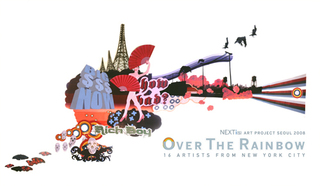 Next i(s) Art Project  Ⅰ  Over the Rainbow,Exhibition Poster