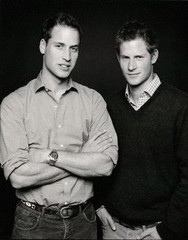 Prince William, Duke of Cambridge; Prince Henry of Wales,Fergus Greer