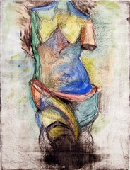 The French Watercolor Venus ,Jim Dine