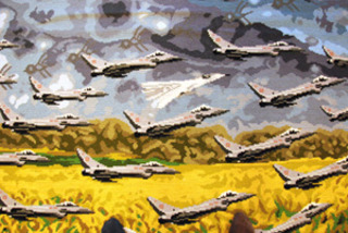 3, 2, 1, 0 A A and Away (detail),Carlos Noronha Feio