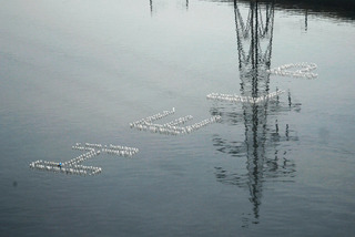Install, a prototype for Jumna\'s protest 1-Installation View,Asim Waqif