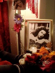 Ofrenda dedicated to Maria Felix by Martina Ayala,Photo Courtesy of Linette Morales