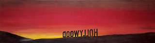 The Back of Hollywood,Edward Ruscha