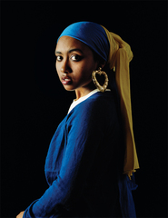 Girl with a Bamboo Earring,Awol Erizku