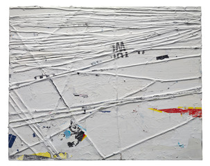 Taking Up the Cross,Mark Bradford