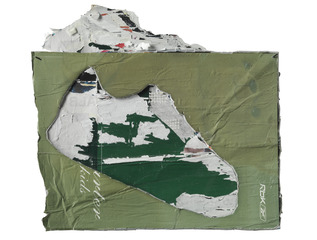 Untitled (Shoe),Mark Bradford