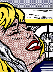 Shipboard Girl,Roy Lichtenstein