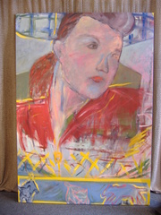 Girl in a Plaid Hat,Joanne Landis