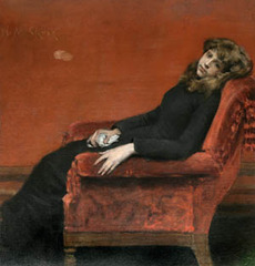The Young Orphan,William Merritt Chase