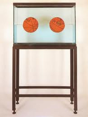 Two Ball 50/50 Tank (Spalding Dr. J Silver Series, Wilson Supershot),Jeff Koons