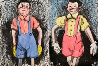 Watercolor Boys,Jim Dine