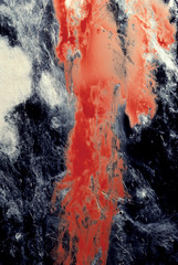 FROZEN SEMEN WITH BLOOD,Andres Serrano
