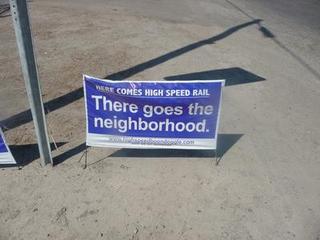 Protest sign, Corcoran, photo taken by Travis Souza,