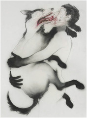 First Kiss (detail),Anthony Goicolea
