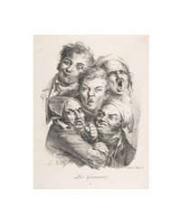 The Grimaces (Les grimaces),Louis-Léopold Boilly