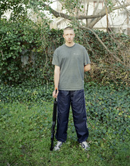 Marine with air rifle,Jason Hanasik