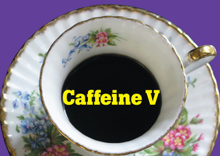 Caffeine V logo,