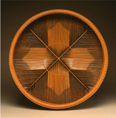 Tray with Open Weave, Japan; Heisei period,Hayakawa Shokosai V