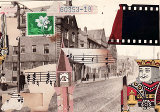 1990 Collage from The Boy Inside the Letter,Pablo Helguera