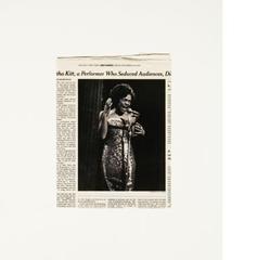 Songs Without Words (Eartha Kitt),Joseph Grigely