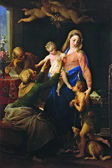The Holy Family  ,Pompeo Girolamo Batoni