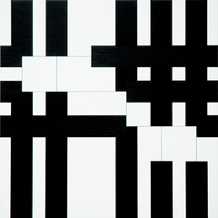 strip-teasing, 1=90degree P.  ,Francois Morellet