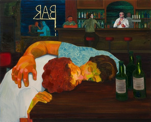 Sloppy Bar Room Kiss,Nicole Eisenman