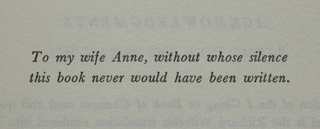 From "To Whom It May Concern",