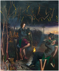 Aprilnacht,Neo Rauch