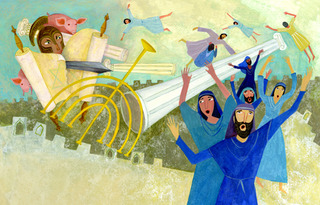 Detail from The Story of Hanukkah,Jill Weber