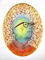 	from The Dymaxion Series Bucky (ROYGBV) ,Matthew Day Jackson