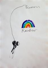 Rainbow and Scissors,Jim Dine