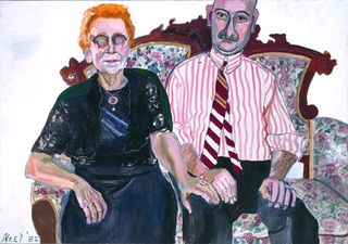 Anne-Marie and Georgie,Alice Neel