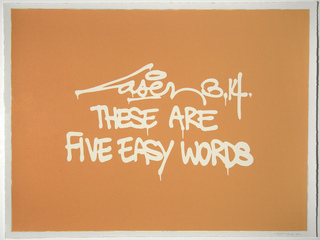 The Are Five Easy Words,Laser 3.14