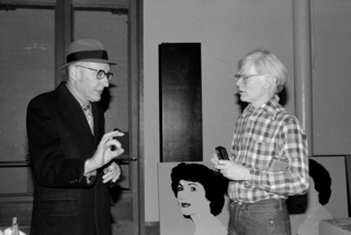 William Burroughs & Andy Warhol at The Factory,Bobby Grossman